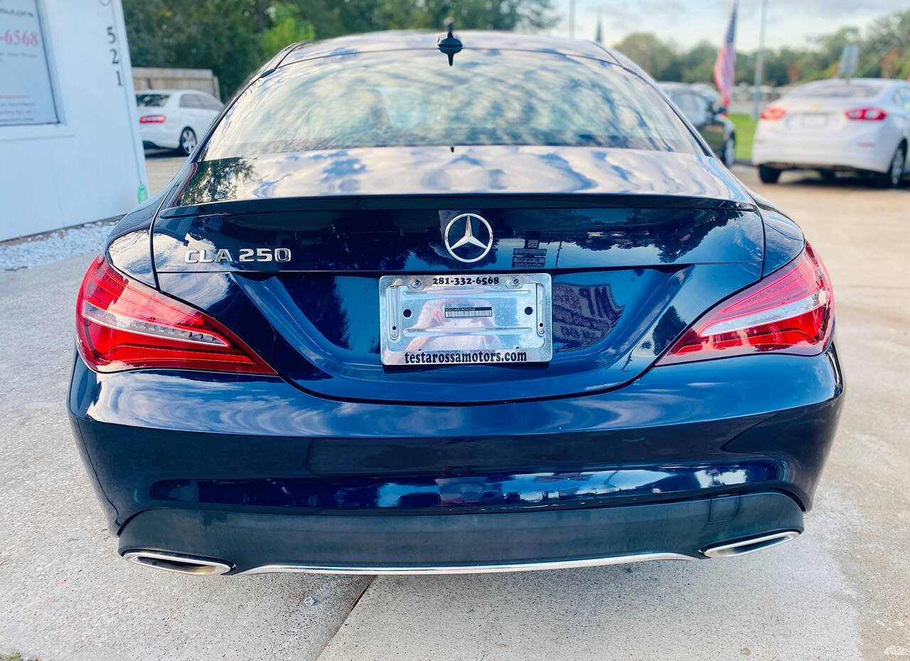 2018 Mercedes-Benz CLA for sale at Testarossa Motors in League City, TX