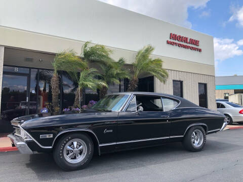 1968 Chevrolet Chevelle for sale at HIGH-LINE MOTOR SPORTS in Brea CA