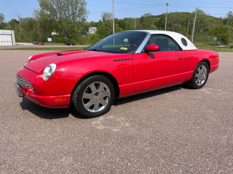 2002 Ford Thunderbird for sale at Dussault Auto Sales in Saint Albans VT