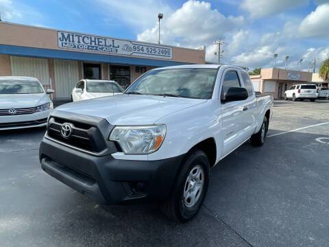 2015 Toyota Tacoma for sale at MITCHELL MOTOR CARS in Fort Lauderdale FL