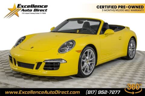2016 Porsche 911 for sale at Excellence Auto Direct in Euless TX