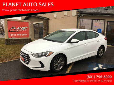 2017 Hyundai Elantra for sale at PLANET AUTO SALES in Lindon UT