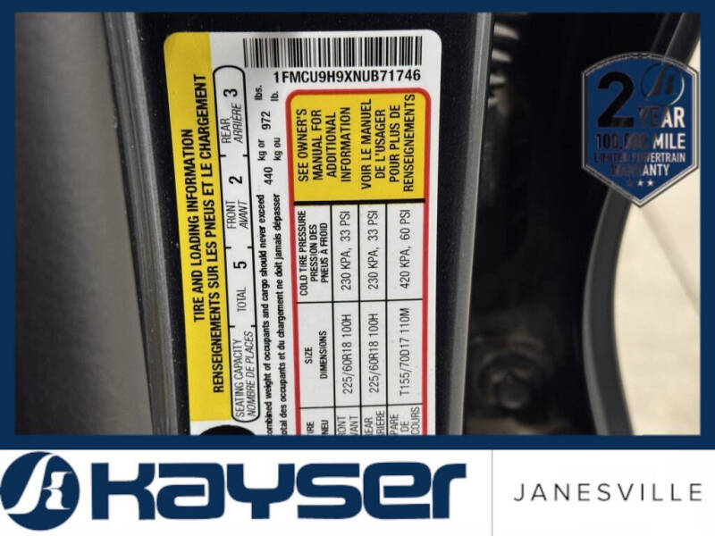 2022 Ford Escape SEL