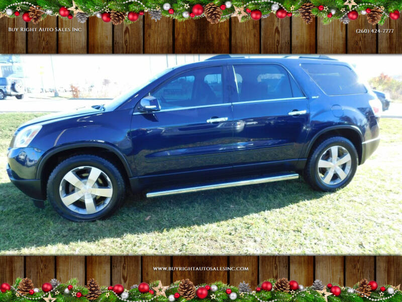 2011 GMC Acadia for sale at Buy Right Auto Sales Inc in Fort Wayne IN