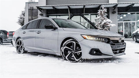2021 Honda Accord for sale at MUSCLE MOTORS AUTO SALES INC in Reno NV