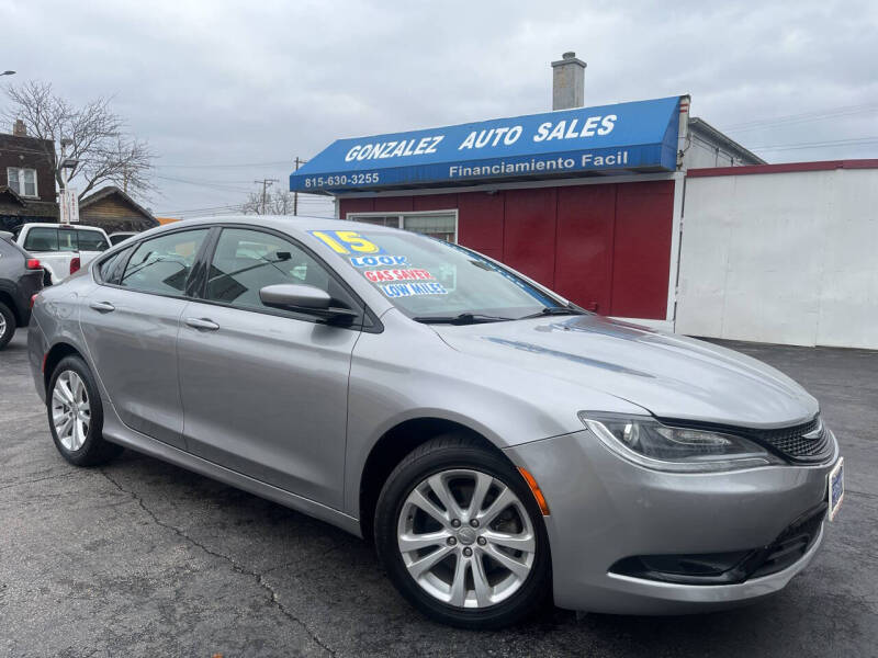 2015 Chrysler 200 for sale at Gonzalez Auto Sales in Joliet IL