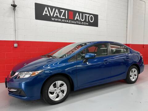2014 Honda Civic for sale at AVAZI AUTO GROUP LLC in Gaithersburg MD