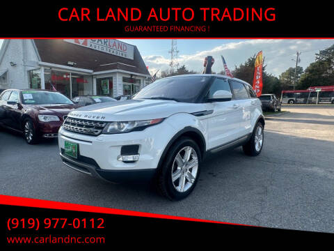 2014 Land Rover Range Rover Evoque for sale at CAR LAND  AUTO TRADING - CAR LAND AUTO TRADING in Raleigh NC