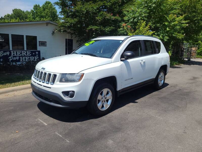 2014 Jeep Compass for sale at TR MOTORS in Gastonia NC