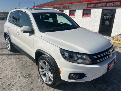 2013 Volkswagen Tiguan for sale at Sarpy County Motors in Springfield NE