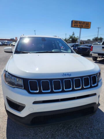 2020 Jeep Compass for sale at LOWEST PRICE AUTO SALES, LLC in Oklahoma City OK