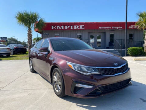 2019 Kia Optima for sale at Empire Automotive Group Inc. in Orlando FL