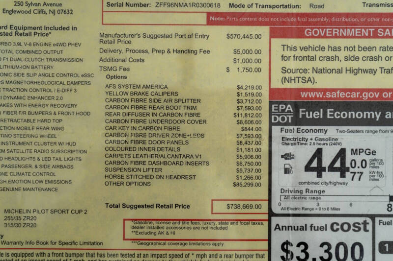 2024 Ferrari SF90 Spider