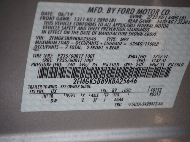2019 Ford Flex SE