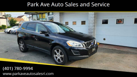 2012 Volvo XC60 for sale at Park Ave Auto Sales and Service in Cranston RI