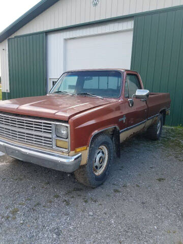 1983 Chevrolet C/K 20 Series for sale at WESTSIDE GARAGE LLC in Keokuk IA