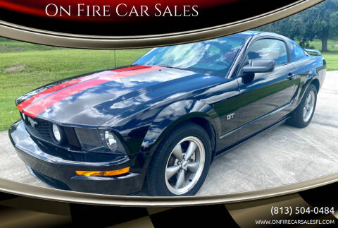 2006 Ford Mustang for sale at On Fire Car Sales in Tampa FL