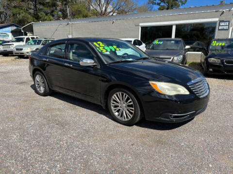 2012 Chrysler 200 for sale at Barrett Auto Sales in North Augusta SC