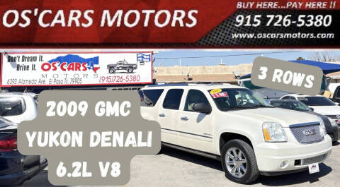 2009 GMC Yukon XL for sale at Os'Cars Motors in El Paso TX