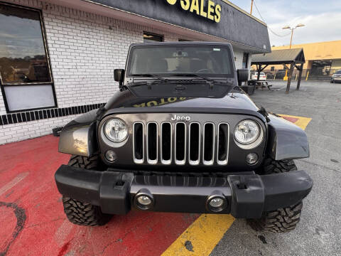 2016 Jeep Wrangler Unlimited Sahara