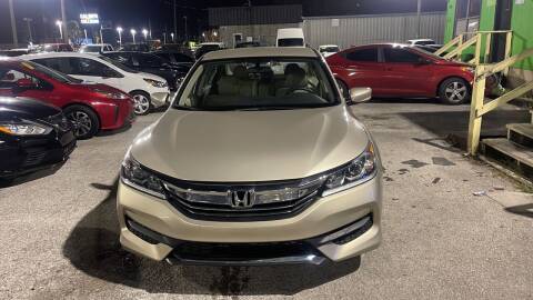 2017 Honda Accord for sale at Marvin Motors in Kissimmee FL