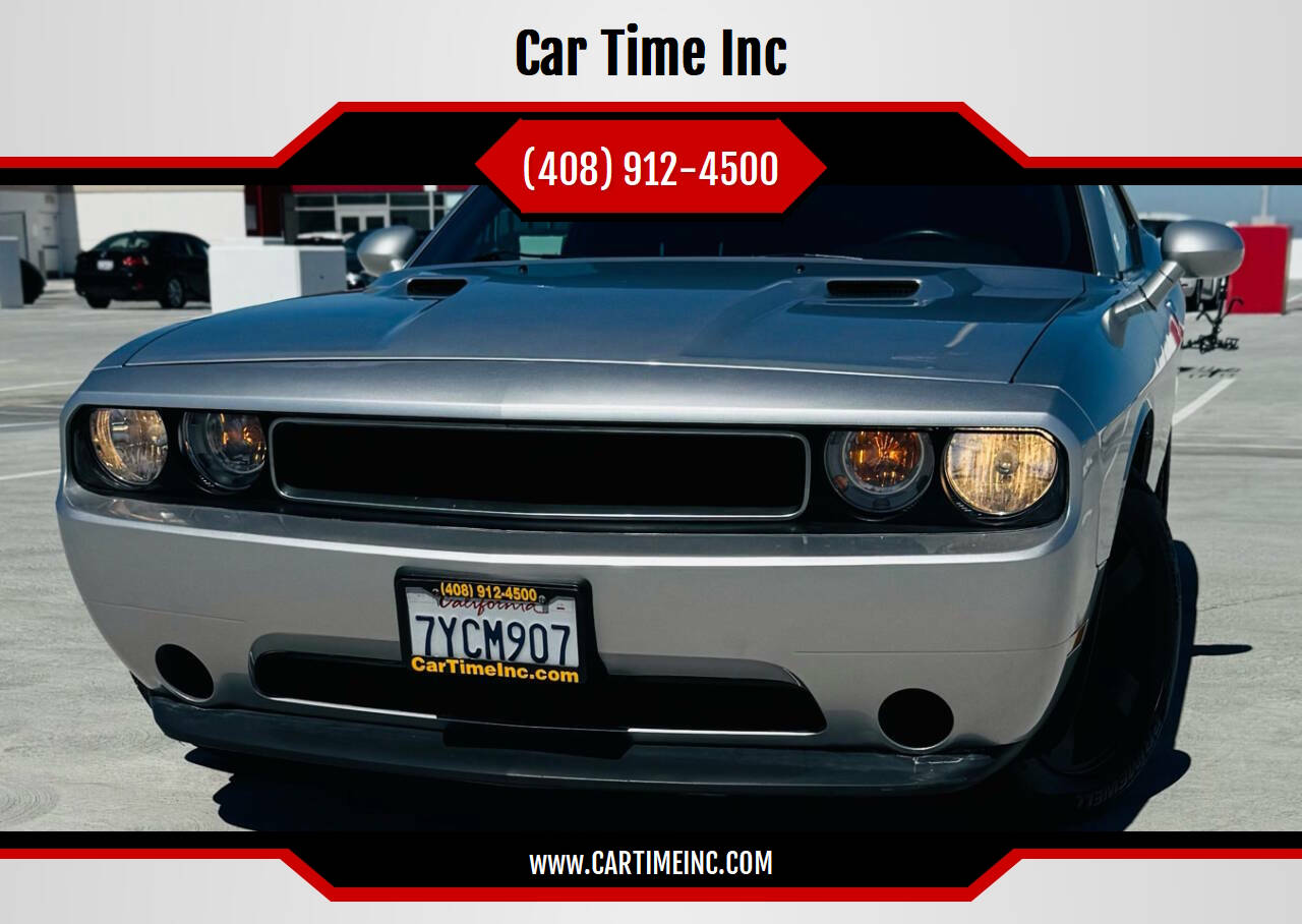 Silver 2012 Dodge Challenger SXT Plus SXT Plus 2dr Coupe 1