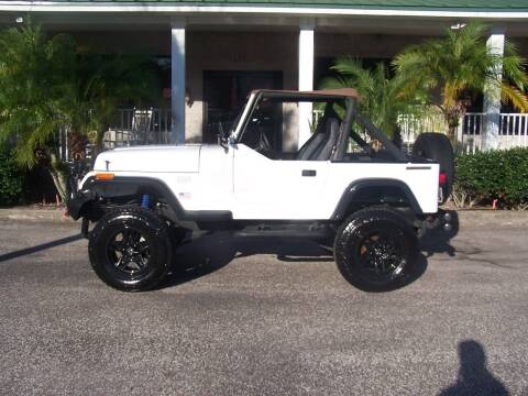 1987 Jeep Wrangler for sale at Thomas Auto Mart Inc in Dade City FL