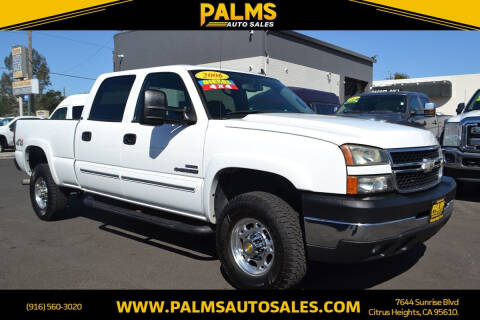 2006 Chevrolet Silverado 2500HD for sale at Palms Auto Sales in Citrus Heights CA