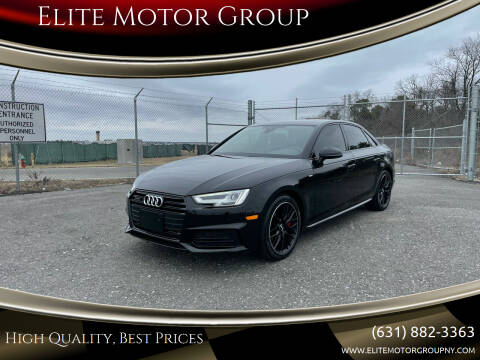 2018 Audi A4 for sale at Elite Motor Group in Farmingdale NY