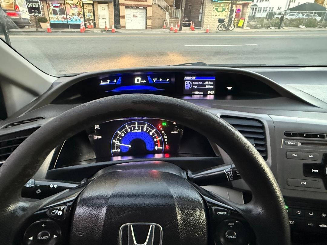 2012 Honda Civic LX 4dr Sedan 5A - Gray exterior view 15