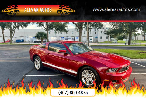2012 Ford Mustang for sale at Alemar Autos in Orlando FL