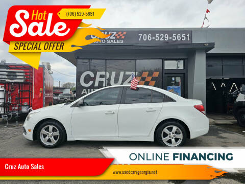 2016 Chevrolet Cruze Limited for sale at Cruz Auto Sales in Dalton GA