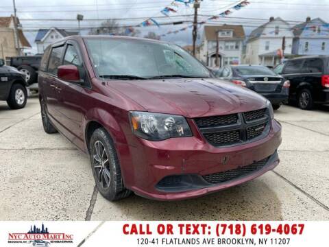2017 Dodge Grand Caravan for sale at NYC AUTOMART INC in Brooklyn NY