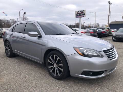 2014 Chrysler 200 for sale at SKY AUTO SALES in Detroit MI