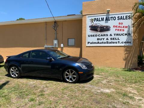 2004 Infiniti G35 for sale at Palm Auto Sales in West Melbourne FL
