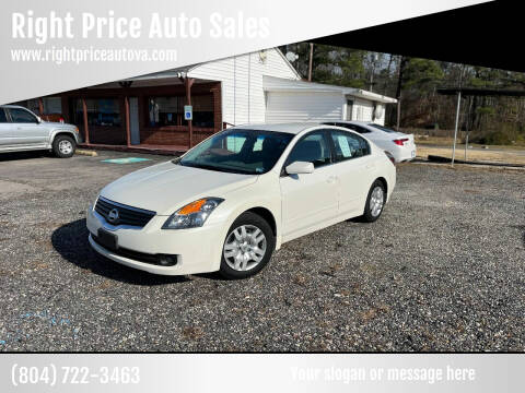 2009 Nissan Altima for sale at Right Price Auto Sales in Colonial Heights VA