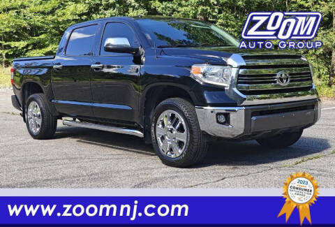 2016 Toyota Tundra for sale at Zoom Auto Group in Parsippany NJ