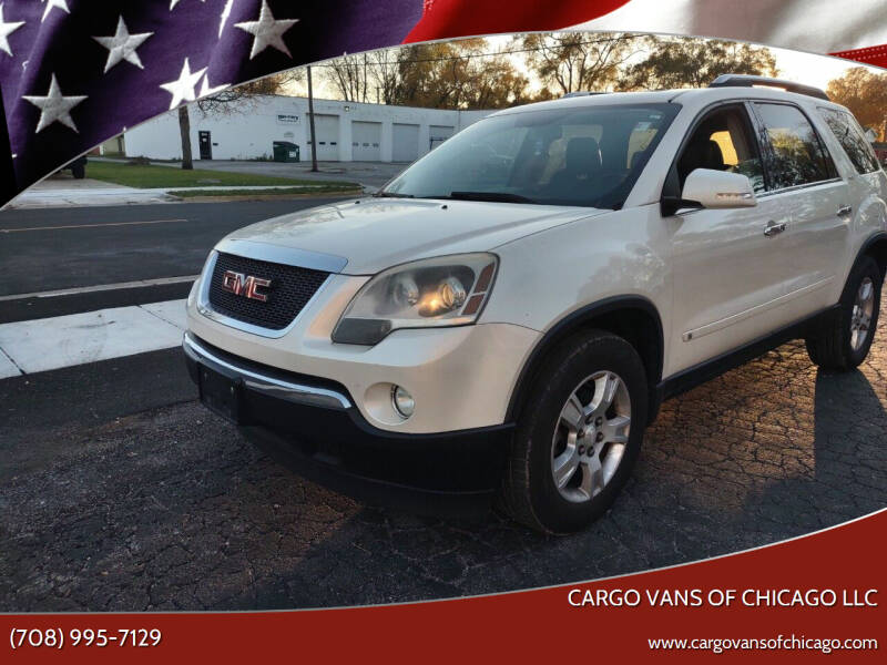 2009 GMC Acadia for sale at Cargo Vans of Chicago LLC in Bradley IL