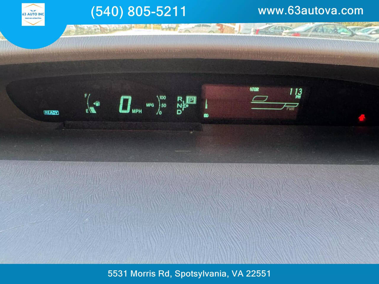 2010 Toyota Prius for sale at 63 Auto Inc in Spotsylvania, VA