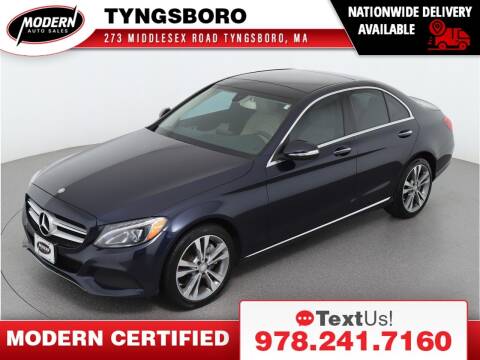 2015 Mercedes-Benz C-Class for sale at Modern Auto Sales in Tyngsboro MA