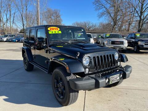 2015 Jeep Wrangler Unlimited for sale at Zacatecas Motors Corp in Des Moines IA