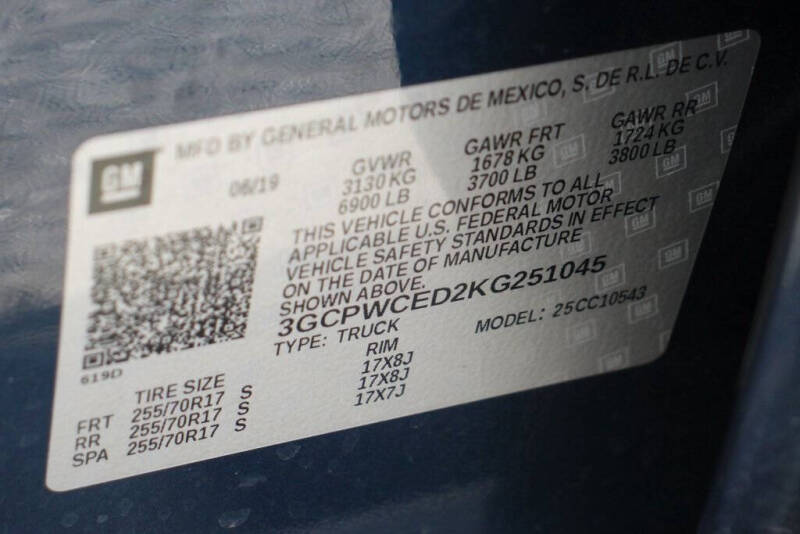 2019 Chevrolet Silverado 1500