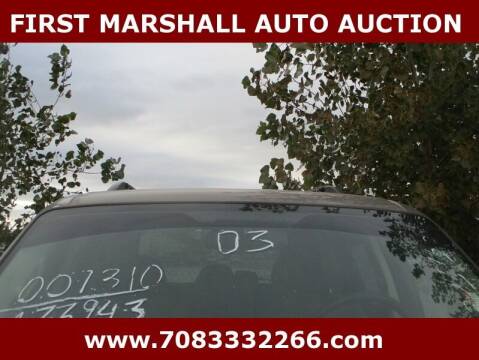 2003 Ford Explorer for sale at First Marshall Auto Auction in Harvey IL