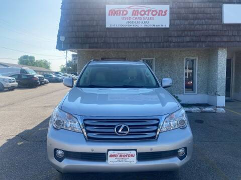 2012 Lexus GX 460 for sale at MAD MOTORS in Madison WI