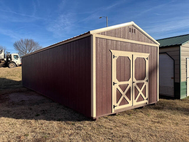 Burnett Affordable Buildings 12x36 Utility Shed Image