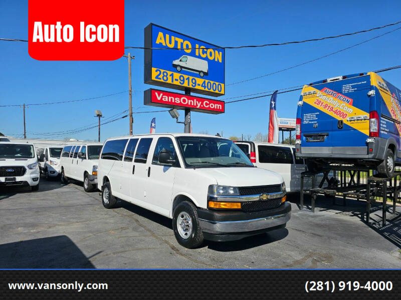 2019 Chevrolet Express for sale at Auto Icon in Houston TX