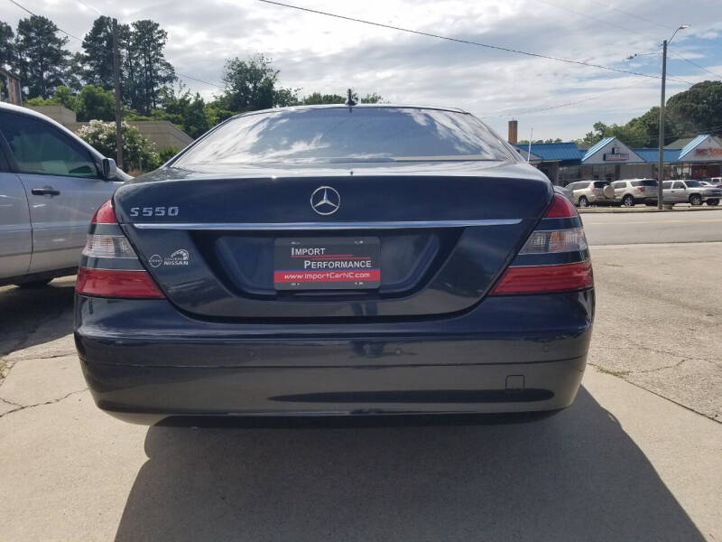 2007 Mercedes-Benz S-Class S 550