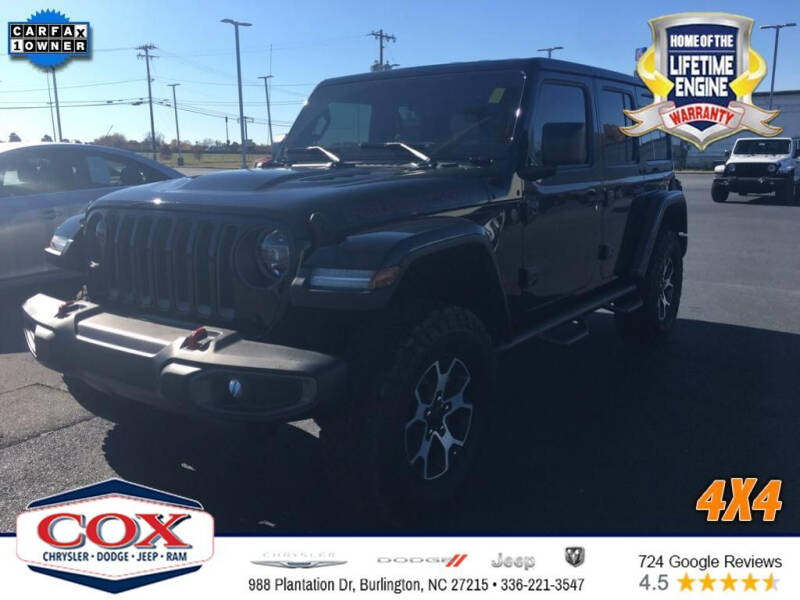 2020 Jeep Wrangler Unlimited Rubicon