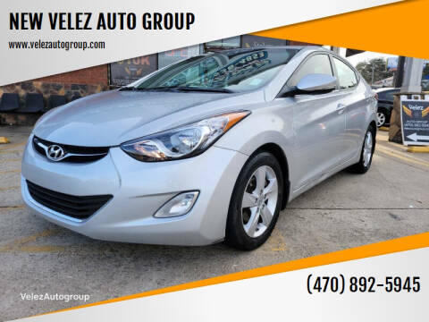 2012 Hyundai Elantra for sale at NEW VELEZ AUTO GROUP in Gainesville GA