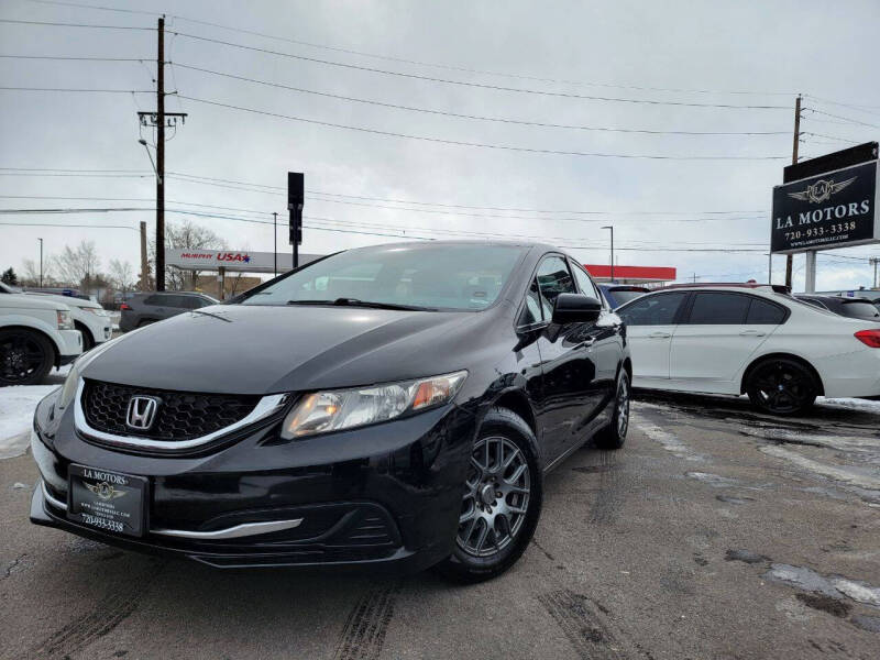 2015 Honda Civic for sale at LA Motors LLC in Denver CO